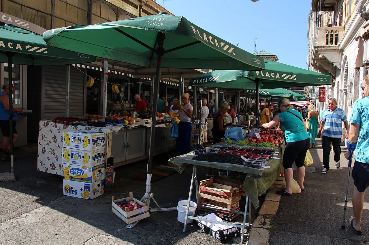 Rijeka Fish Market: The 1866 Fish Hall and City Market