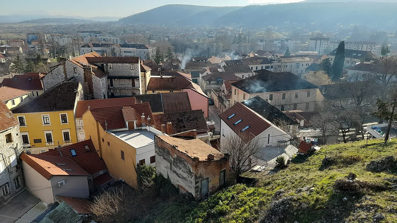 Rooftops of Sinj.