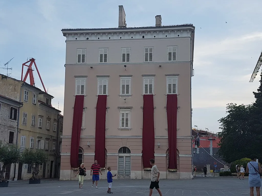 Buildings on the Forum, Pula.