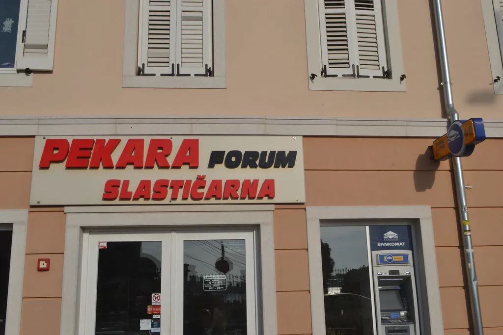 Pekara Forum, a bakery in Pula.