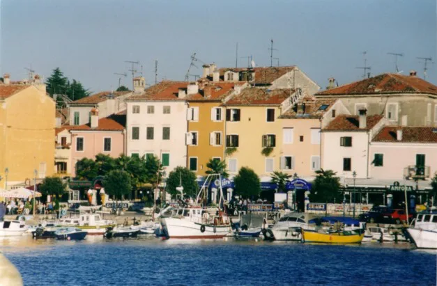 Rovinj's waterfront.