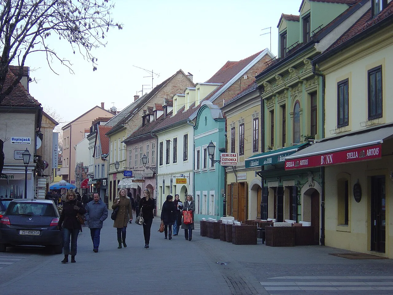 Tkalčićeva Street, Zagreb.