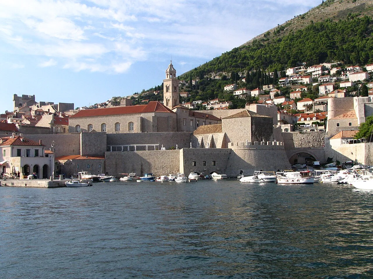 The old harbour, Dubrovnik.