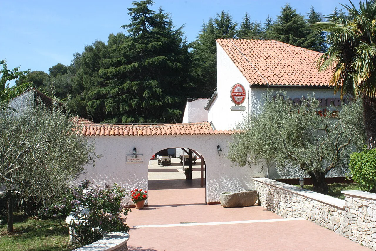 The Istarska Hiža restaurant, Poreč.