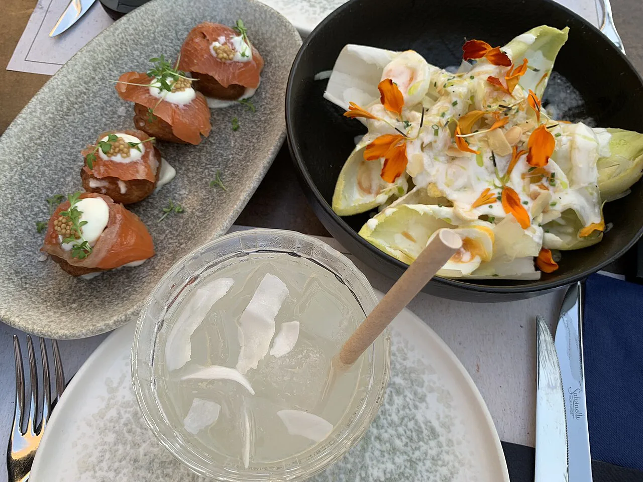 Small plates at SOL tapas na hrvatski, Zagreb.