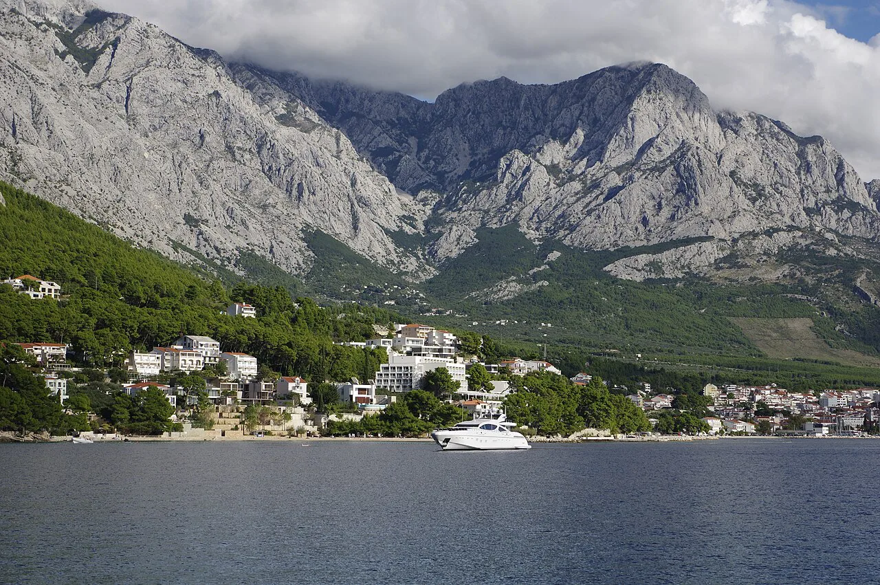 Brela on the Makarska Riviera.