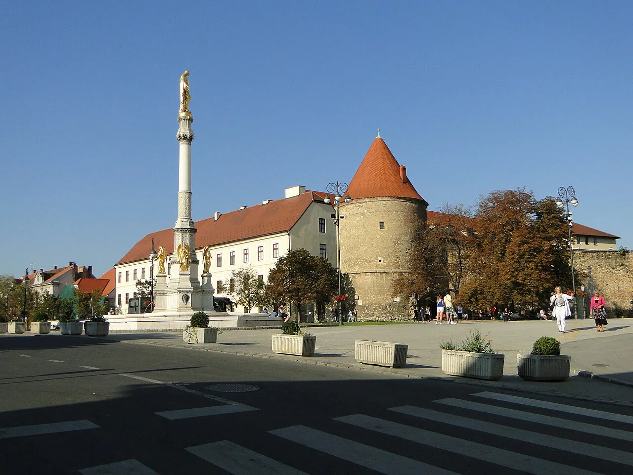 Kaptol Square, Zagreb.