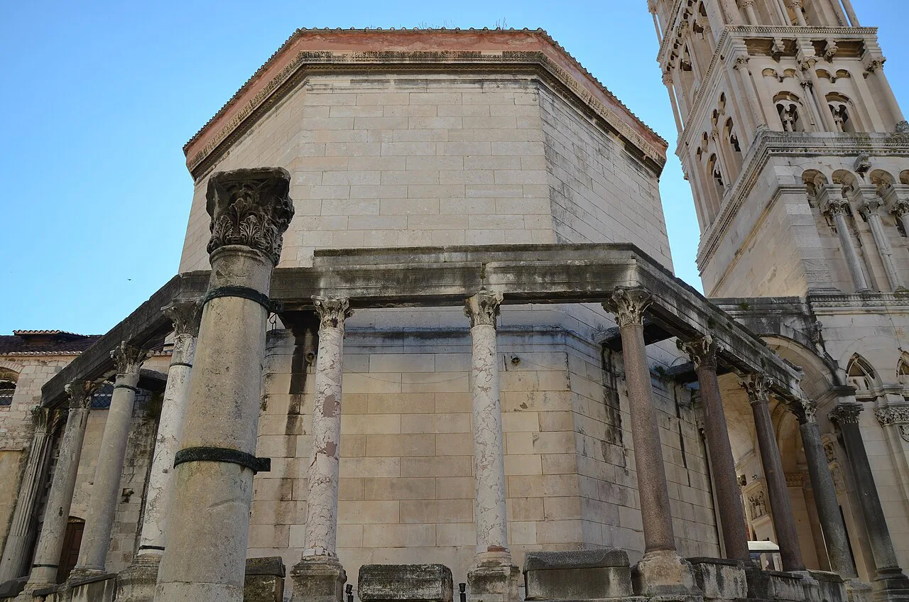 Columns of Diocletian's Palace, Split.