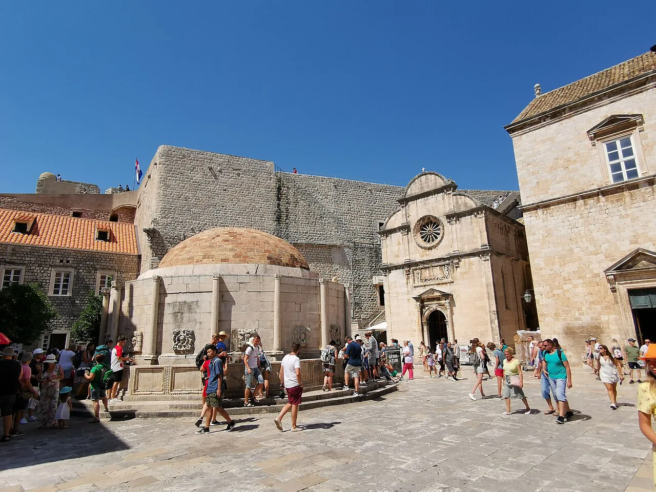 Onofrio's Great Fountain, Dubrovnik.