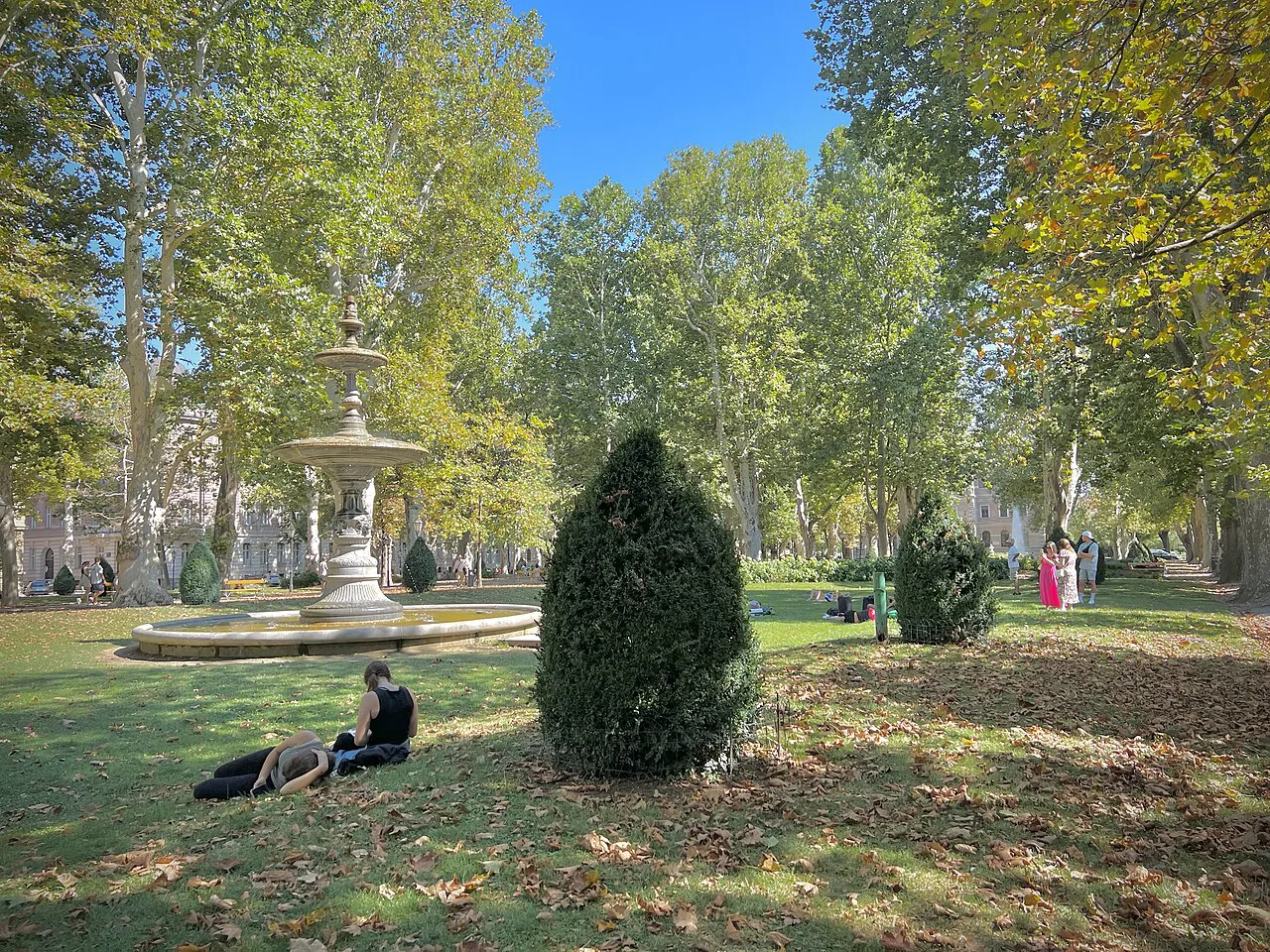 Zrinjevac Park, Zagreb.