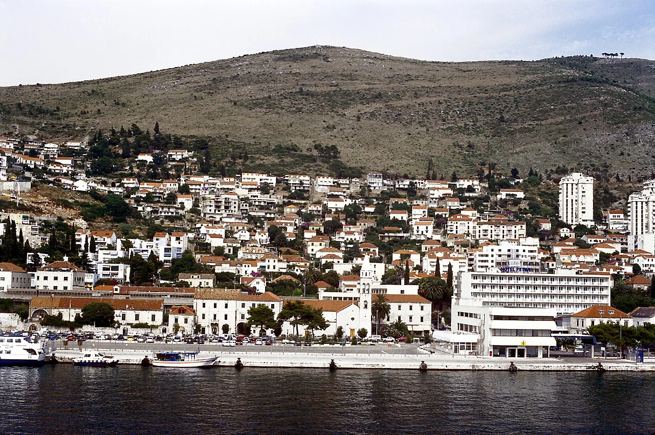 The waterfront at Gruž, Dubrovnik.