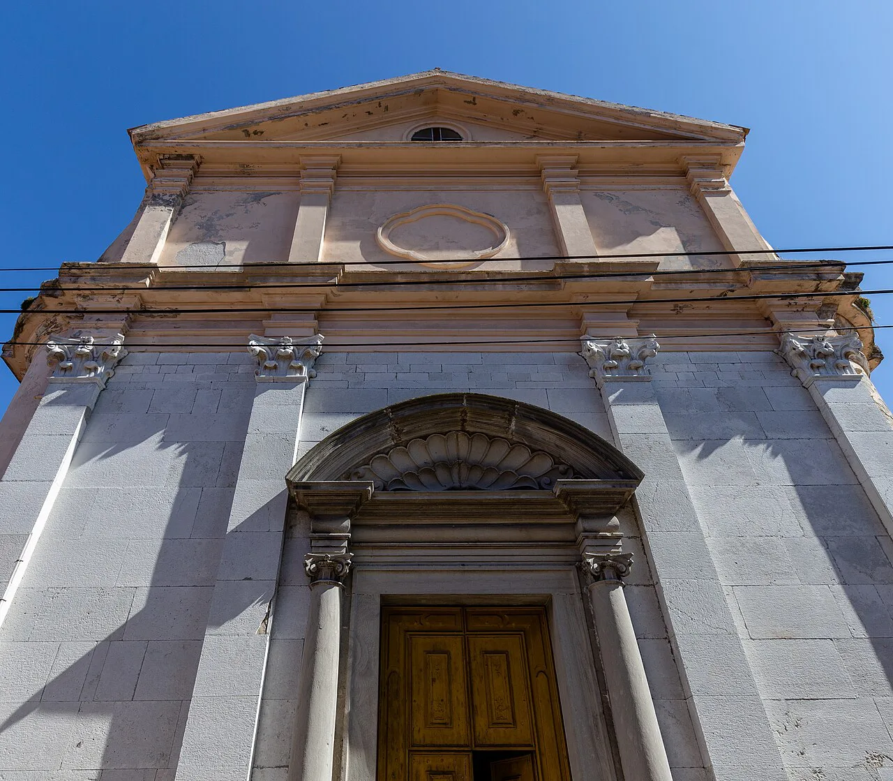 A church in Buzet, Istria.