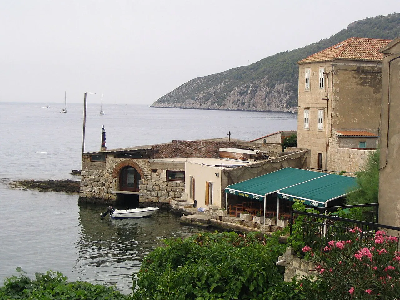 The Jastožera, Komiža, on the island of Vis.