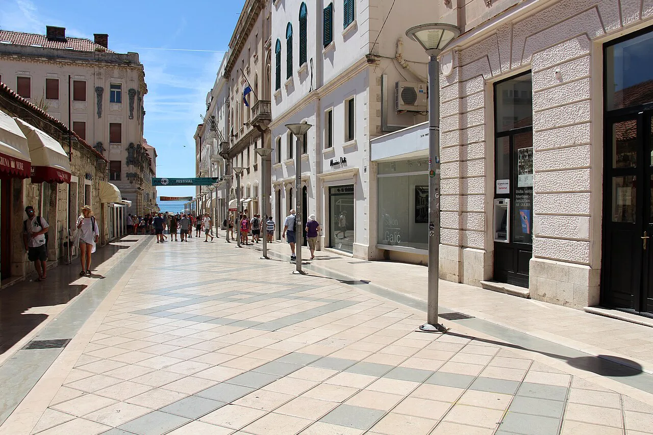 Marmontova Street, Split.