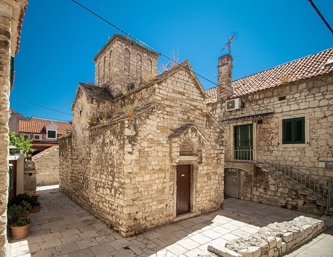 St Nicholas church in the Varoš quarter, Split.