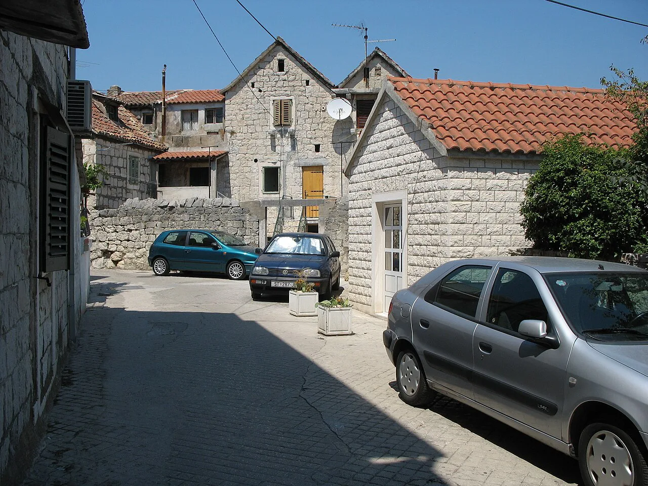 Kamenita ulica in the Veli Varoš quarter, Split.