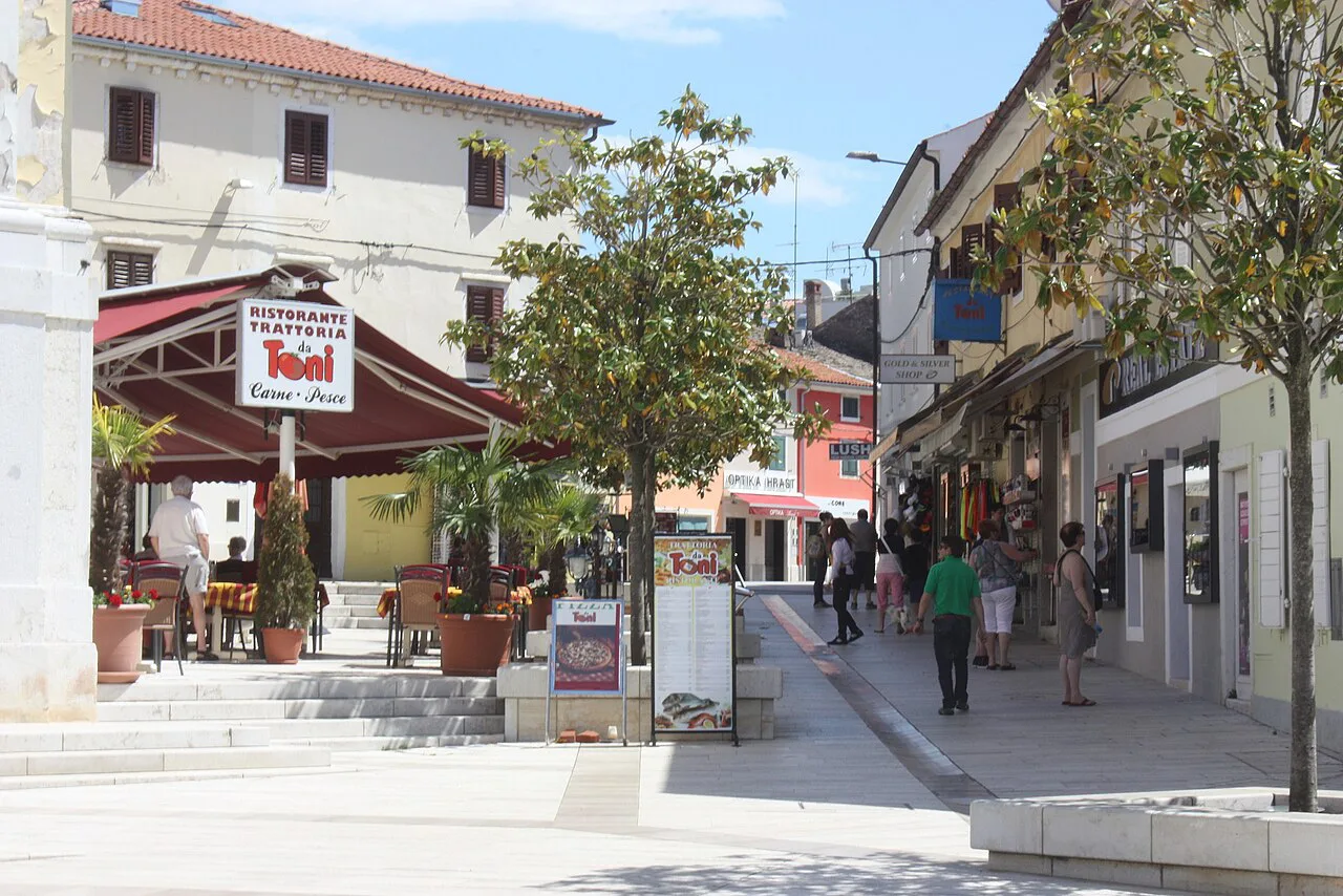 Ulica Bože Milanovića, Poreč.