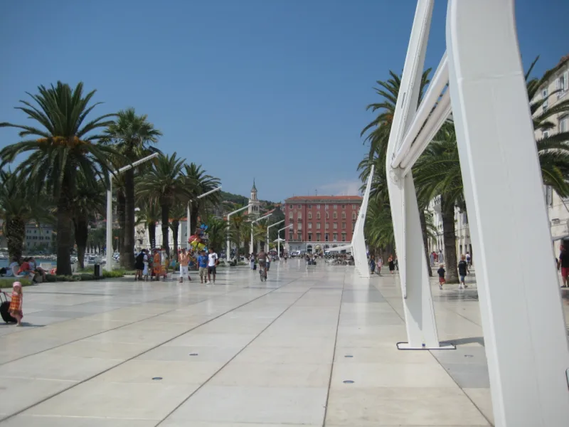 The Riva promenade, Split.