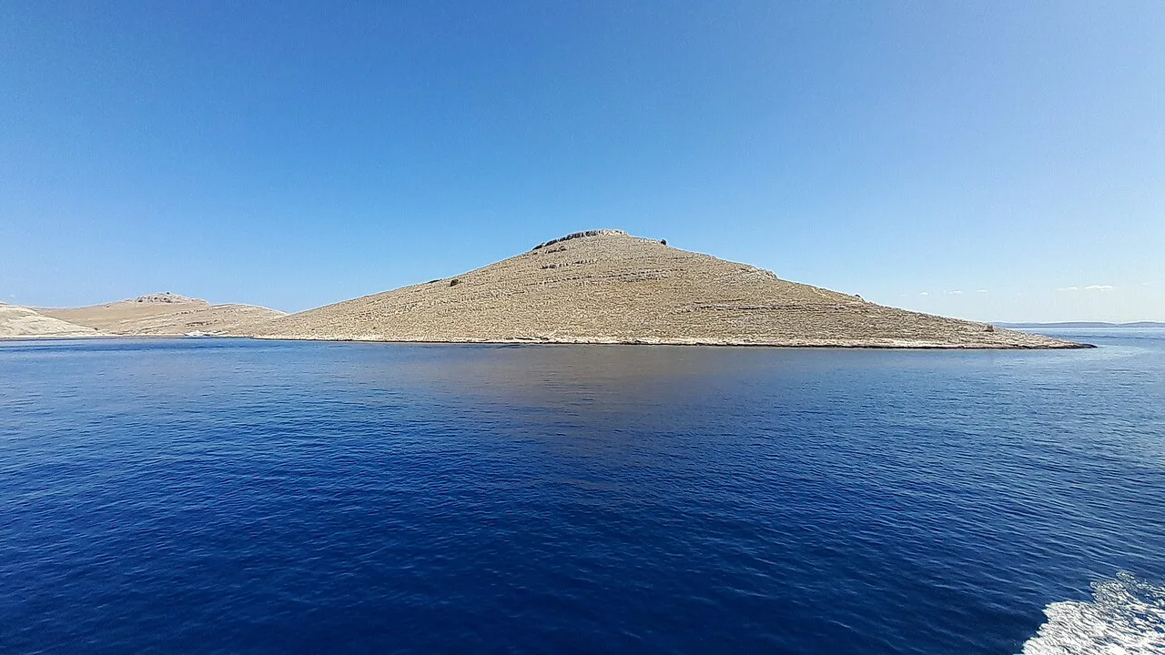 Mount Opat on Kornat.