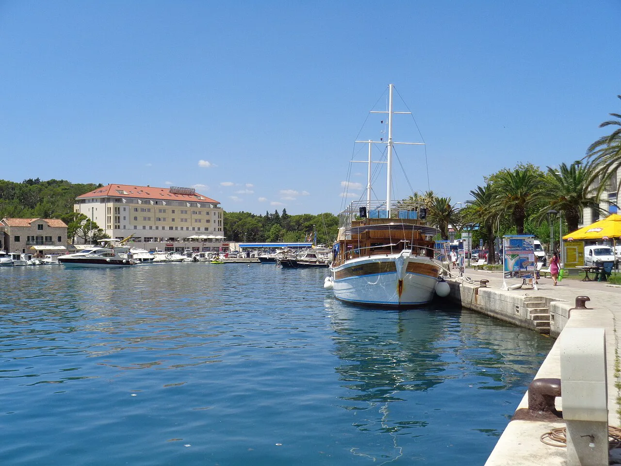 The harbour, Makarska.