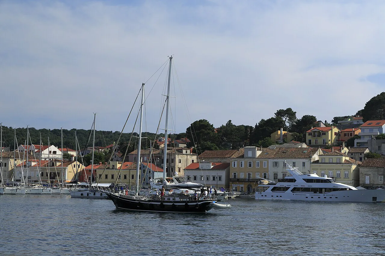 The harbour, Mali Lošinj.