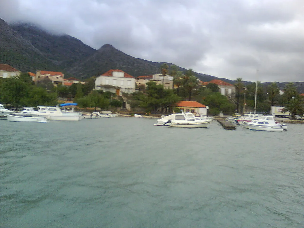 Orebić harbour.