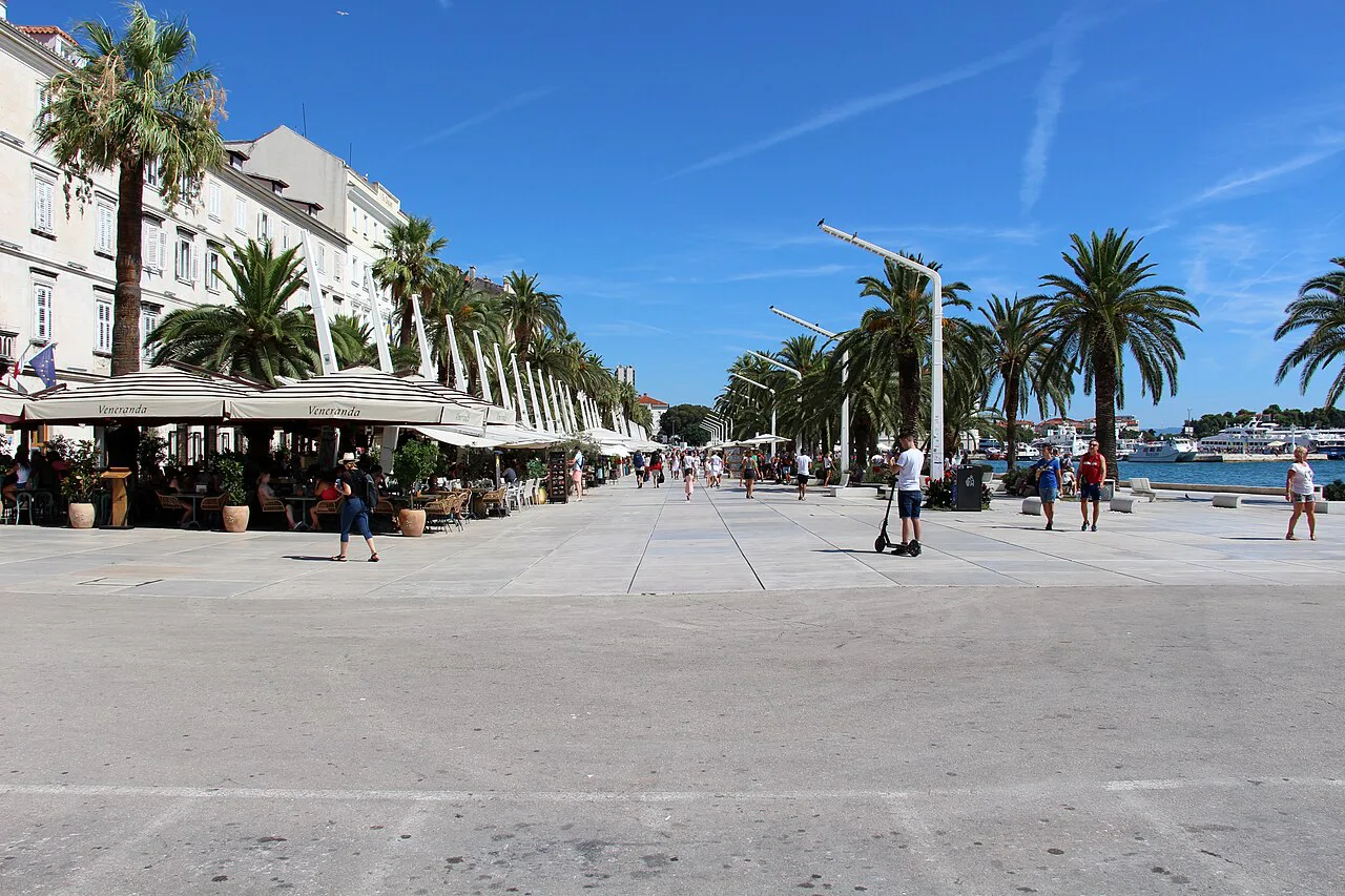 The Riva promenade, Split.