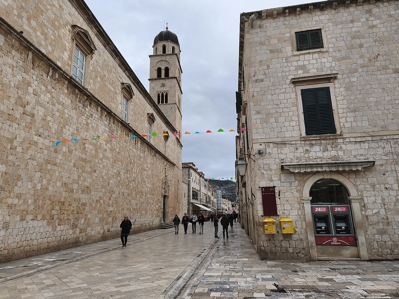 The Stradun in Dubrovnik's old town.