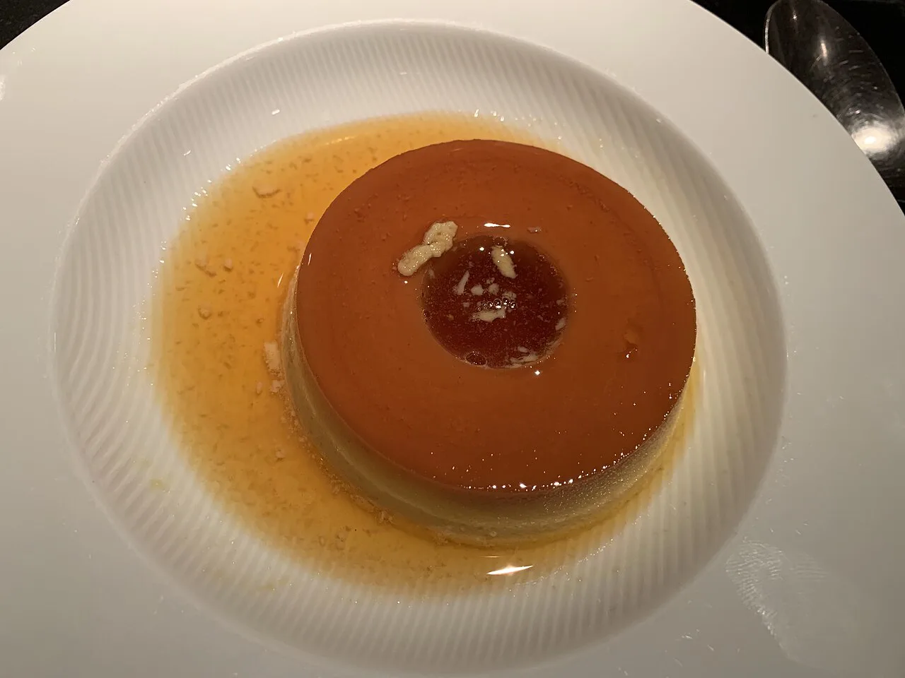 Crème caramel, the custard dessert Dubrovnik knows as rožata.