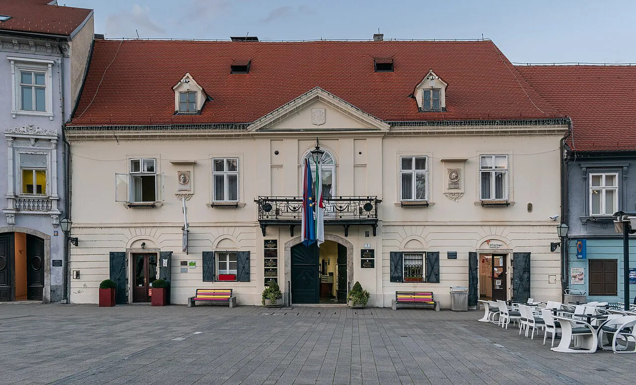 The town hall on the main square, Samobor.