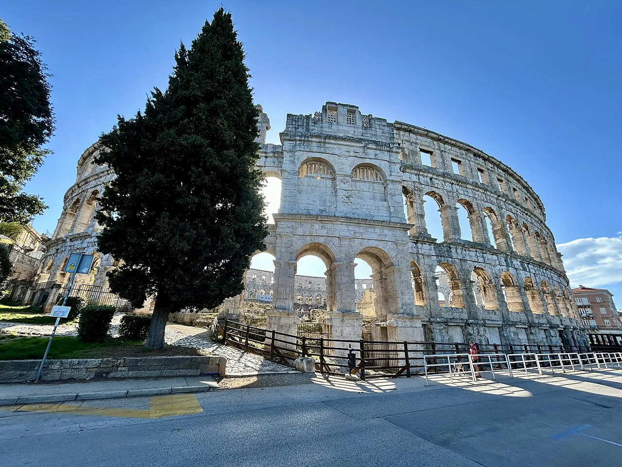 The Roman amphitheatre, Pula.