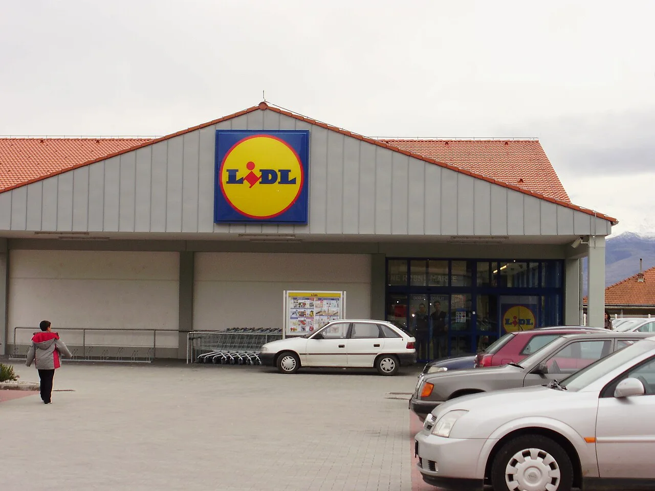 A Lidl supermarket in Sinj, Croatia.