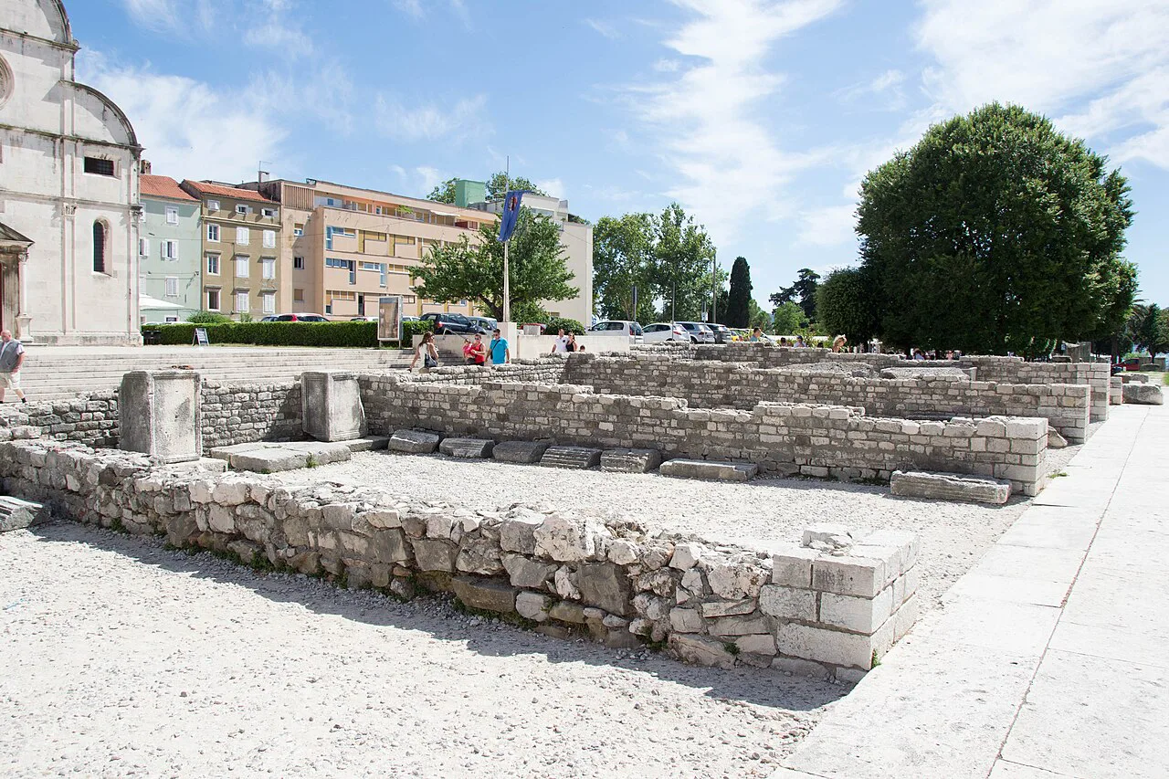 Roman forum remains, Zadar.