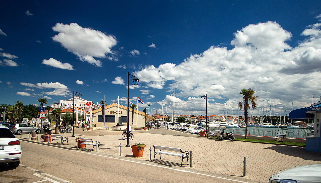 The Obala waterfront, Vodice.