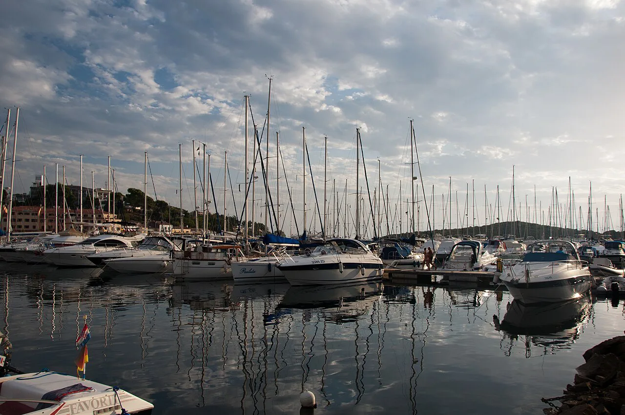 Vrsar harbour, Istria.