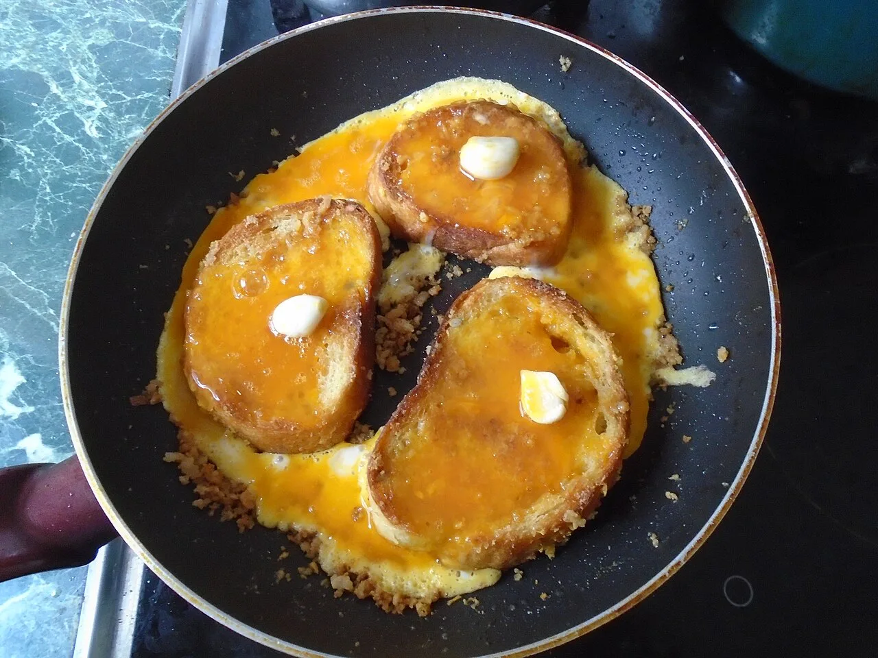 Gašprec, an egg dish from Međimurje.