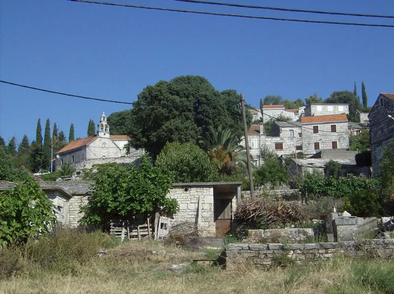 The village of Žrnovo on Korčula, home of žrnovski makaruni.